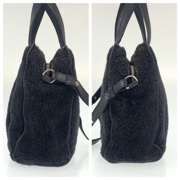 BALENCIAGA Black Leather Shoulder Bag - Picture 4 of 8